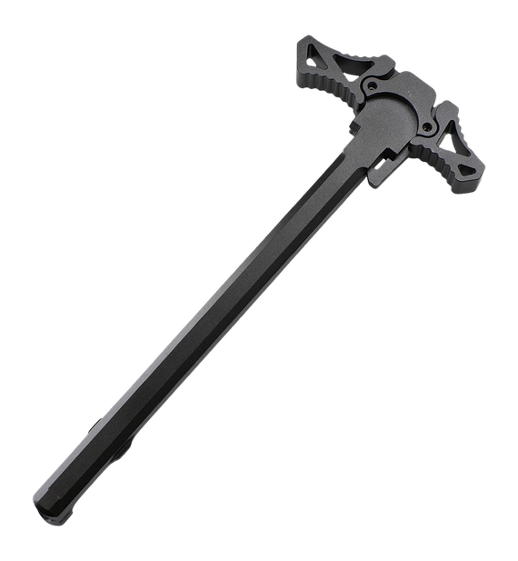 JE Machine Tech V1 Truss Ambidextrous AR Charging Handle, Type II Anodized 