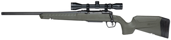 Savage Arms Axis II XP, 243 WIN, 20.00" Barrel, 4 Rds, Threaded Barrel, OD Green 