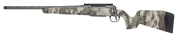 Savage Arms AXIS 2 PRO, 22 CREEDMOOR, 20.00" Threaded Barrel, 4 Rds, Savage Woodland Camo 