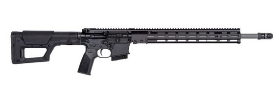Geissele Automatics GFR MOD1 Stratomatch, 22 ARC, 20.00" Threaded Barrel, 8 Rds, Adjustable Stock, Black 