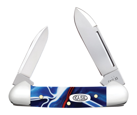 Case Patriotic Kirinite Baby Butterbean Folding Knife 