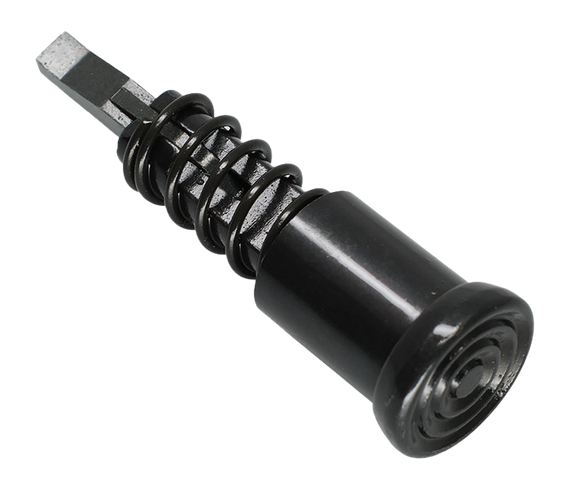 JE Machine Tech Forward Assist Kit, AR-15/AR-10 Mil-Spec, Black Type III Hardcoat Anodized 