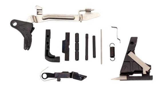 JE Machine Tech TS-LPKG19, Glock 19 Gen 1-3 Lower Parts Kit, Black 