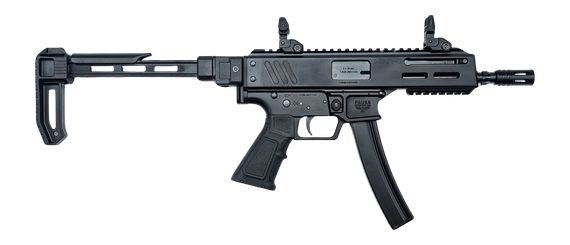 Panzer Arms HAN9, 9MM Luger, 6.50" Threaded Barrel, 30+1 Rds, Night Sights, Black 