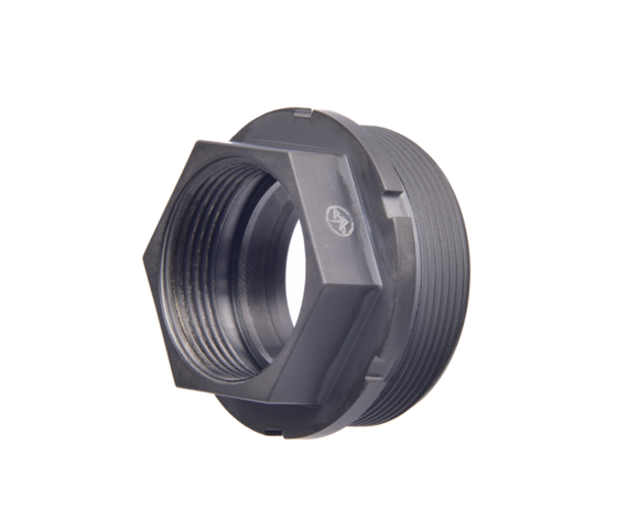 LMT HUB Regulator DT Adaptor 1/2x28, Black 