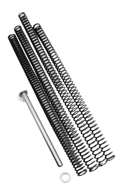 True Precision Recoil Spring Tuning Kit, For Compensated/Suppressed 4.3" Sig P365 FUSE, Black 
