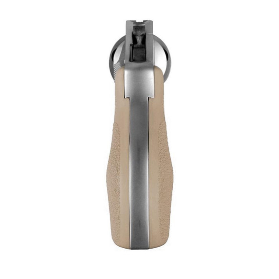 Hogue Overmolded Rubber Bantam Grip, S&W J-Frame Round Butt, Flat Dark Earth 