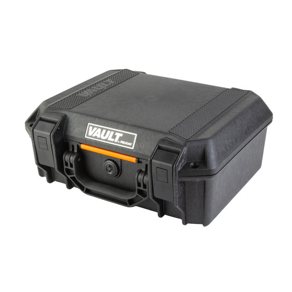 Pelican Vault, Pistol Case, Fits Glock, Black 