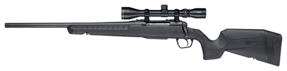 Savage Arms Axis XP w/ 3-9x40 Scope, 25-06 REM, 20.00" Barrel, 4 Rds, Threaded Barrel, Black 