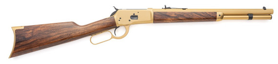 Chiappa Firearms 1892 Trapper, 44 MAG, 16.00" Barrel, 8 Rds, Optic Ready, Gold/Walnut 