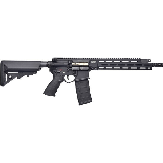 LMT Defense MARS-L Shovelnose Piston, 5.56 NATO, 12.50" Barrel, 30 Rds, Free-Float HG, Matte Black 