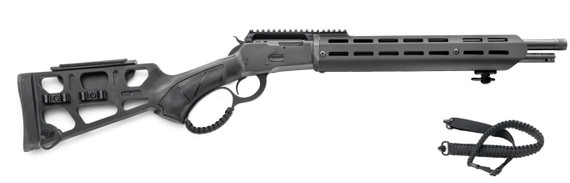 Chiappa 1892 L.A. Wildlands Takedown, 9MM Luger, 16.50" Threaded Barrel, 11 Rds, Suppressor Ready, Matte Black 