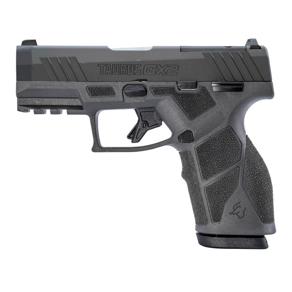 Taurus GX2, 9MM, 3.38" Barrel, 10 Rds, Optic Ready, Gray/Black 