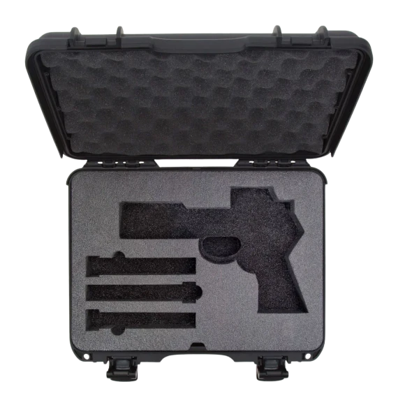 Nanuk 910 Pistol Optic Ready Case, 14.3" x 11.1" x 4.7", Black 