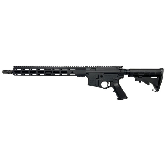 Combat Armory CA-15, 300 BLK, 16.00" Threaded Barrel, 10 Rds, Free-Float HG, Black Anodized 