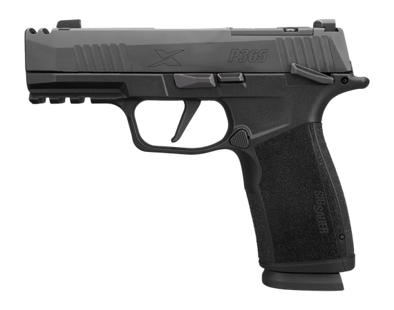 Sig Sauer P365 X-MACRO COMP, 9MM, 3.10" Compensated Barrel, 10 Rds, Optic Ready, Black 