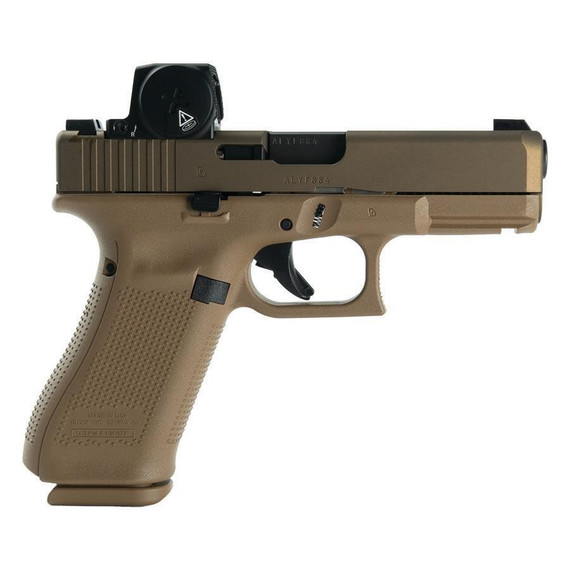 GLOCK G19 w/ Vortex Defender, 9MM, 4.02" Barrel, 15 Rds, Flat Dark Earth 