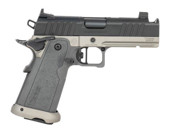 Tisas Carry 9, 9MM, 4.25" Barrel, 17 Rds, Gray 