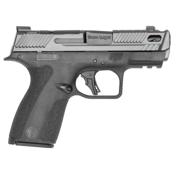 Smith & Wesson M&P Shield X, 9MM, 3.60" Ported Barrel, 10 Rds, Optic Ready, Black 