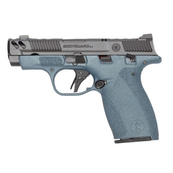 Smith & Wesson Performance Center Bodyguard 2.0 Carry Comp, .380 AUTO, 3.10" Ported Barrel, 10 Rds, Night Sights, Blue Titanium Cerakote 