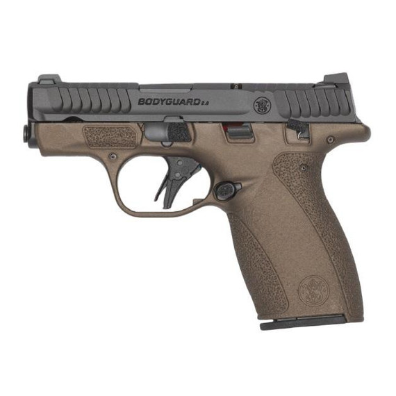 Smith & Wesson Performance Center Bodyguard 2.0 Carry Comp, .380 Auto, 2.75" Ported Barrel, 10 Rds, Manual Safety, Midnight Bronze 