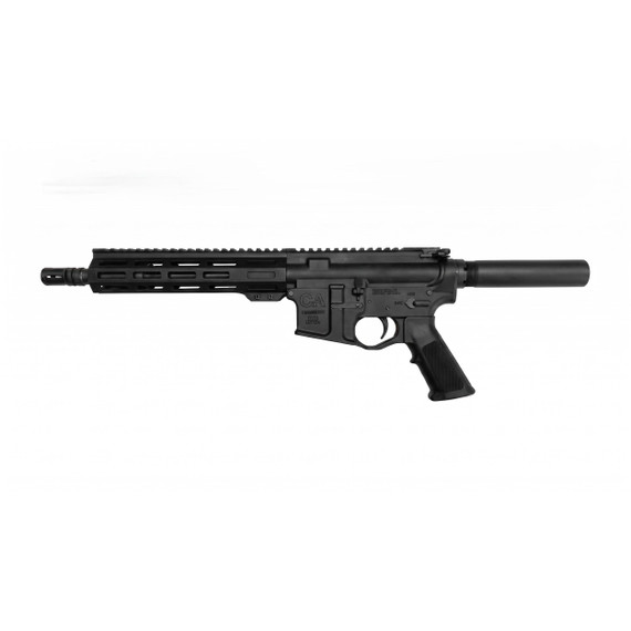 Combat Armory CA-15 Pistol, 5.56MM, 10.00" Barrel, 30 Rds, Threaded Barrel, Black Anodized 