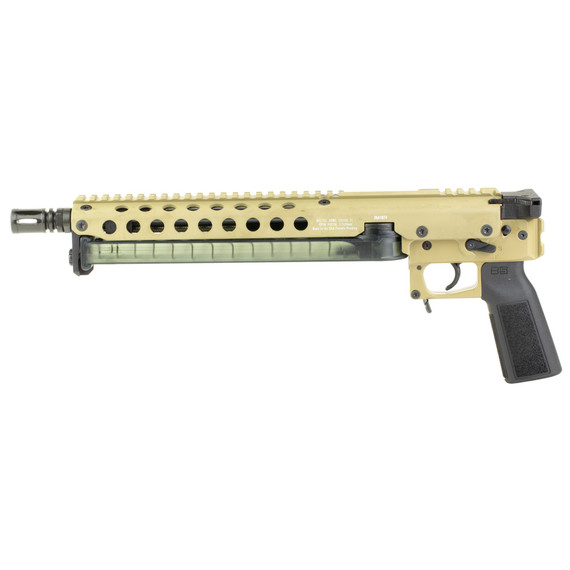 Kel-Tec KP50, 5.7X28MM, 9.60" Threaded Barrel, 50 Rds, Optic Ready, Tan 
