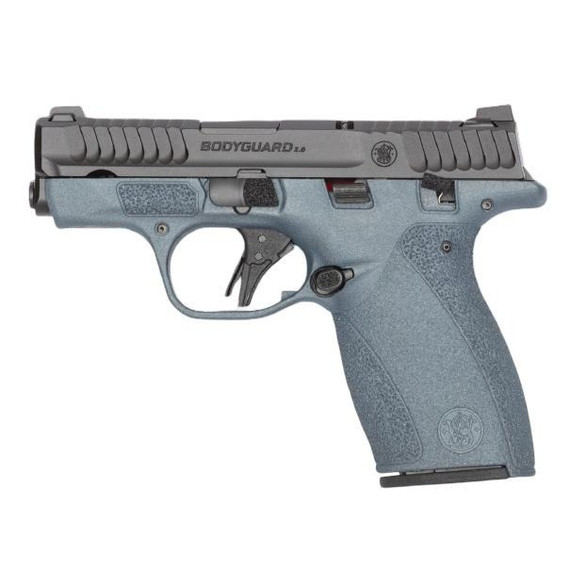 Smith & Wesson Performance Center Bodyguard 2.0 Carry Comp, .380 Auto, 2.75" Compensated Barrel, 10 Rds, Night Sights, Blue Titanium 