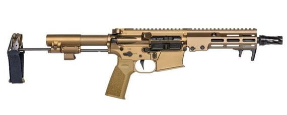 Geissele Automatics GDP MOD1, 5.56 NATO, 8.00" Barrel, Desert Dirt Color 