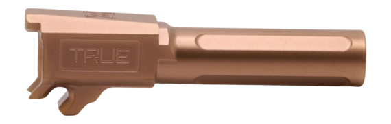 True Precision TP-P365B6-XC, 6" Non-Threaded Drop-In Barrel, Copper TiCN Finish 