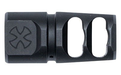 Noveske 2 Port Muzzle Brake, 1/2x28 Thread Pitch, Black 