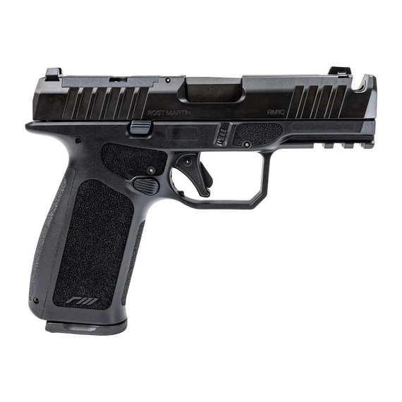 Rost Martin RM1X Comp Optics Ready CA Compliant, 9MM LUGER, 4.00" Compensated Barrel, 10 Rds, Black 