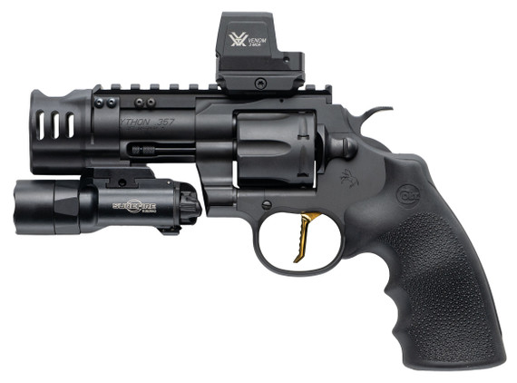 Colt Python Sidewinder w/ Vortex Venom, 357 MAG, 3.00" Compensated Barrel, 6 Rds, Matte Blued 