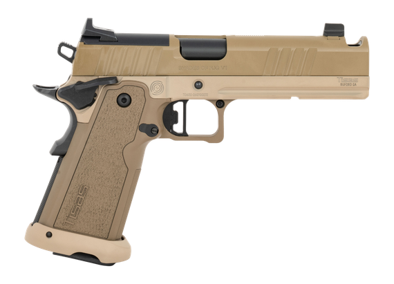 Tisas Duty 9, 9MM, 5.00" Barrel, 17 Rds, Flat Dark Earth 