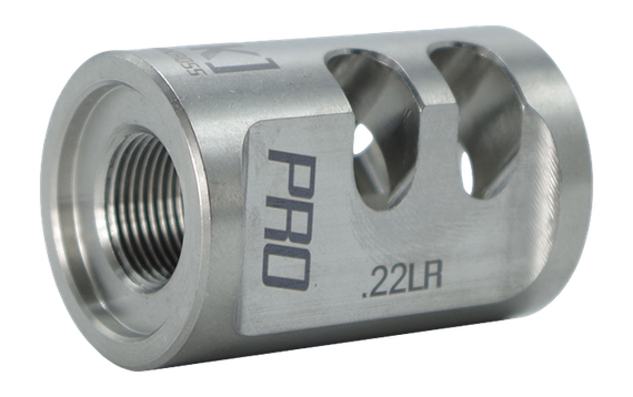 Tandemkross Game Changer Pro, .22LR Compensator, Stainless 