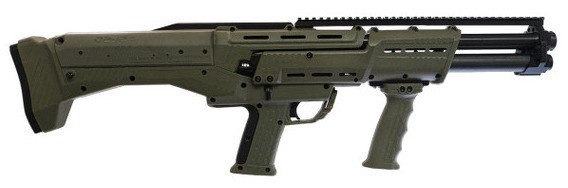 Standard Manufacturing DP-12, 12GA, 18.88" Barrel, 16 Rds, Olive Drab Green 