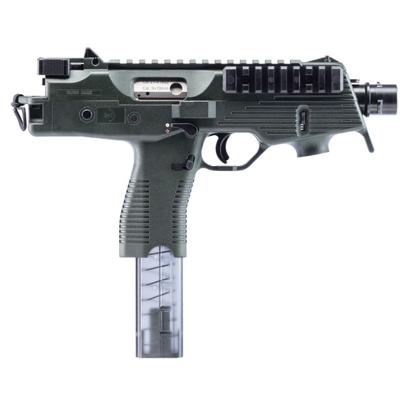 B&T TP9, 9MM, 5.00" Barrel, 30 Rds, Anodized Olive Drab Green 