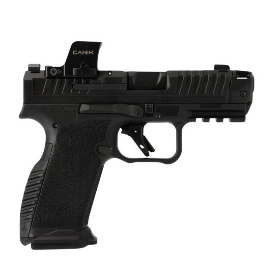 Canik Prime Radian w/ CANiK ONYXc, 9MM, 3.83" Compensated Barrel, 17 Rds, Night Sights, Black 