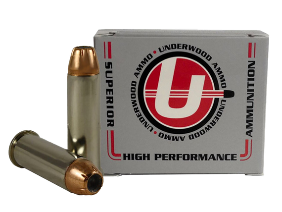 Underwood Ammo 129, .38 Special +P, 125gr Jacketed Hollow Point, 20 Rounds 