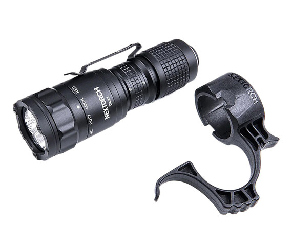 NEXTORCH TA21-SET Tactical Flashlight Set, 1300 Lumens, Black 