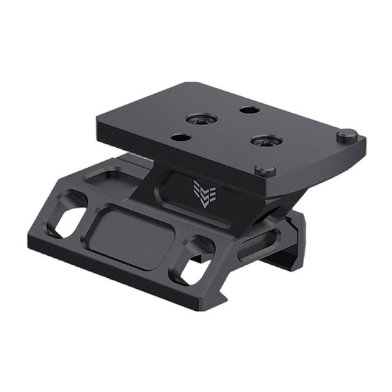 Swampfox Optics Rebel Riser Dot Sight Mount, Picatinny, Black Anodized 