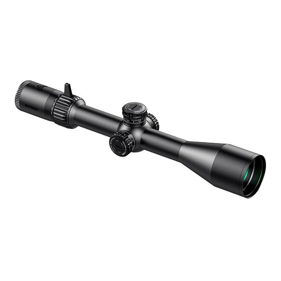 Swampfox Optics Patriot Precision 4-16x44mm FFP Sharpshooter MIL Black, 30mm Tube, First Focal Plane, Black 