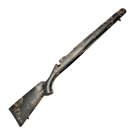 Christensen Arms FFT Stock, Short Action, Green/Tan, Carbon Fiber 