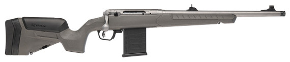 Savage Arms 110 Ridge Hunter, 338 ARC, 16.50" Threaded Barrel, 10 Rds, Adjustable Stock, Matte Stainless/Flat Dark Gray 