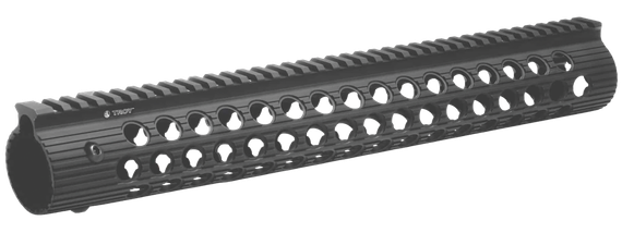 Troy Ind STRXAL115BT01 Alpha Rail, Receiver, Black Anodized 