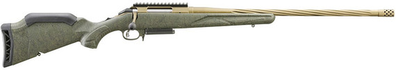 Ruger American Predator Rifle Gen II, 7MM PRC, 22.00" Barrel, 3 Rds, Burnt Bronze Cerakote 