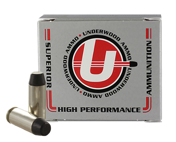 Underwood Ammo 10mm Auto 220gr Hard Cast Flat Nose, 20 Rds 