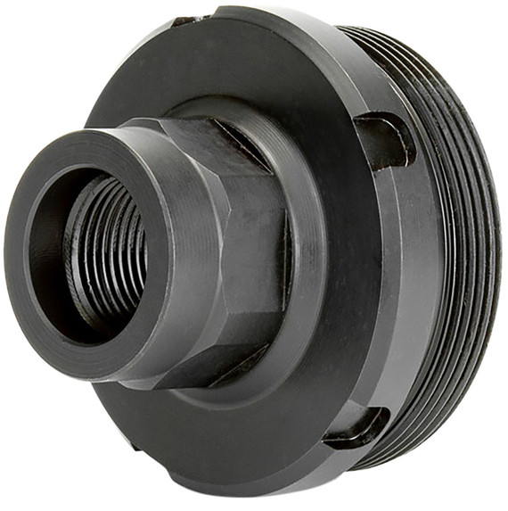 Griffin Armament DT1375X24-1/2X28, Direct Thread Adapter, Nitride Black 