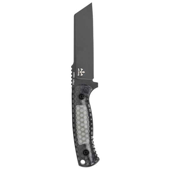 KA-BAR Cool Name Sheepsfoot, Fixed Blade Knife, 9.38" Overall Length, Black 