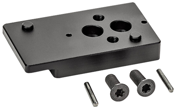 Griffin Armament GSMALDPFP, Flat Mount Plate, Black Anodized 